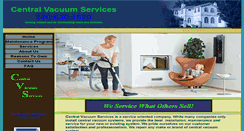 Desktop Screenshot of centralvacuumservices.com